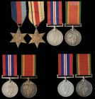 A South African WW2 Group of 4, and other Pairs (2): (i) Private Richard Daniel van der Heer, Durban Light Infantry, who was taken prisoner at Tobruk ...