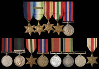 Miscellaneous WW2 Medals and Later Awards (13), comprising: A WW2 Naval Group of 5, comprising 1939-45 Star, Atlantic Star with clasp ‘France & German...