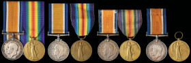 Canadian Great War Pairs (4) awarded to Acting Sergeant John Howard Burness and Private Robert Elmer Williams, 42nd (Royal Highlanders of Canada) Batt...