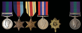 A WW2 'P.O.W.' Group of 4 awarded to Thomas William Currie, 2/3rd Cavalry Field Ambulance, Royal Army Service Corps, taken prisoner of war at Athens o...