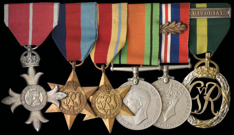 An Interesting WW2 ‘P.O.W. Intelligence’ M.B.E. Group of 6 awarded to Captain Jo...