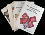 Books: Prince Dimitri Romanov: four volumes from his Balkan Heritage series, all signed and dedicated by the author: comprising: The Orders, Medals an...