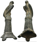 Weight 32.47 gr - Diameter 63 mm Ancient Bronze Figure