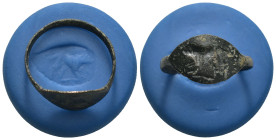 Weight 1.59 gr - Diameter 20 mm Ancient Bronze Ring