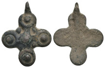 Weight 3.18 gr - Diameter 26 mm Ancient Bronze Arrowhead