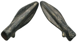 Weight 4.53 gr - Diameter 33 mm Ancient Bronze Arrowhead