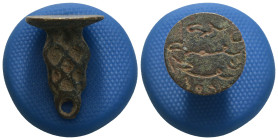Weight 5.69 gr - Diameter 21 mm Ancient Bronze Seal