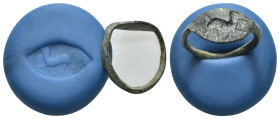 Weight 2.21 gr - Diameter 19 mm Ancient Bronze Ring