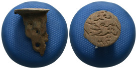 Weight 4.82 gr - Diameter 21 mm Ancient Bronze Seal