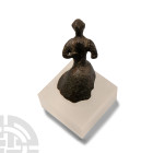Minoan Bronze Statuette of a Lady