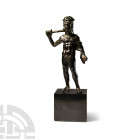 Etruscan Bronze Statuette of Herakles