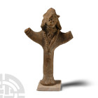 Archaic Greek Terracotta Standing Figure