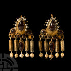 Hellenistic Gold Earring Pair