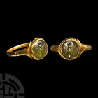 Renaissance Gold Ring with Reused Ancient Roman Gemstone