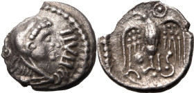Celtic: Britannia, the Regini and Atrebates Epaticcus (King) circa AD 20-40 AR Unit About Extremely Fine