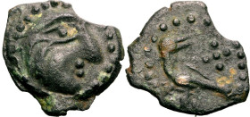 Celtic: Northern Gaul, Bellovaci circa 1st century BC Æ16 Very Fine