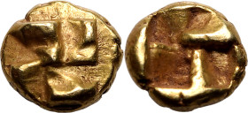 Ancient Greece: Ionia, Uncertain Mint circa 600-500 BC EL Myshemihekte - 1/24 Stater Extremely Fine