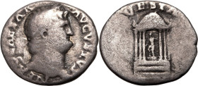 Roman Empire Nero AD 65-66 AR Denarius Good Fine