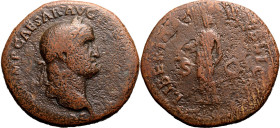 Roman Empire Galba AD 68-69 Æ Sestertius Fine; cleaned