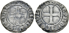 Winrych von Kniprode 1351-1382, Kwartnik, Av.: Tarcza krzyżacka, Rv.: Krzyż prosty, Toruń.