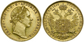 Austria, Franciszek Józef 1848-1916, Dukat 1856 A, Wiedeń.