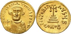 Bizancjum, Konstans II 641-668, Solid, Konstantynopol.