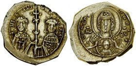 Bizancjum, Michał VII Ducas 1071-1078 & Maria, El - Tetarteron nomisma, Konstantynopol.