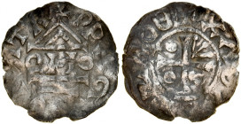 Czechy, Bolesław II 972-999, Denar, Praga.