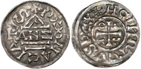 Germany, Heinrich II 985-995, Denar, Regensburg.