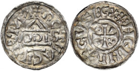 Germany, Heinrich II 985-995, Denar, Regensburg.