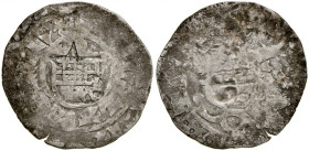Germany, Ulm, Schwabisch Bund x 2, 3 x Kontrmarka na groszu praskim XV w., 3 x Gegenstempel auf Prager Groschen XV Jh. RRR.