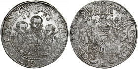Germany, Sachsen, Christinan, Johan I Georg, August 1591-1611. Taler 1596, Dresden.