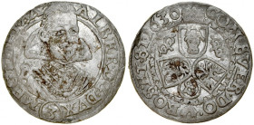 Śląsk, Księstwo Żagańskie, Albert von Wallenstein 1627-1634, 3 krajcary 1630 S, Żagań.