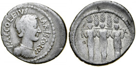 Rzym, Roman Republic, Denar 43 r. p.n.e., P. Accoleius Lariscolus.