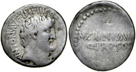Rzym, Roman Republic, Denar 32 r. p.n.e., Marcus Antonius / M. Junius Silanus.