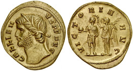 Rzym, Gallienus 253-268, Aureus, Rzym.