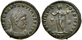 Rzym, Konstantyn Wielki 306-337, Bi Nummus, Trier.