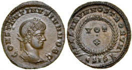 Rzym, Konstantyn II 317-340, Zredukowany follis 320-321, Siscia.