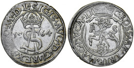 Zygmunt II August 1545-1572, Trojak 1564, Wilno.