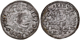 Stefan Batory 1576-1586, Trojak 1565, Wilno, imitacja.