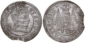 Stefan Batory 1576-1586, Grosz 1582, Ryga.
