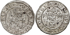 Stefan Batory 1576-1586, Szeląg oblężniczy 1577, Gdańsk.