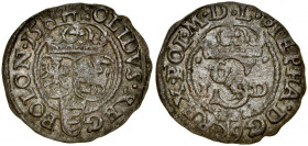 Stefan Batory 1576-1586, Szeląg 1584 I-D, Olkusz.
