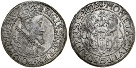 Zygmunt III 1587-1632, Ort 1615, Gdańsk.