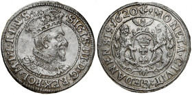 Zygmunt III 1587-1632, Ort 1620 S-B/S-A, Gdańsk.