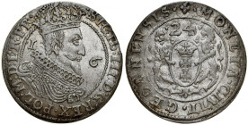 Zygmunt III 1587-1632, Ort 1624, Gdańsk.