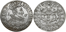 Zygmunt III 1587-1632, Ort 1626, Gdańsk.