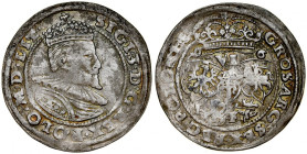 Zygmunt III 1587-1632, Szóstak 1596 I-F, Lublin.