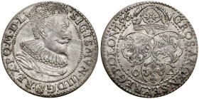 Zygmunt III 1587-1632, Szóstak 1596, Malbork.
