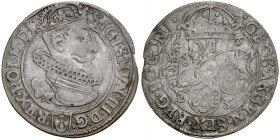 Zygmunt III 1587-1632, Szóstak 1623, Bydgoszcz, rozstrzelona data, REG POLONI